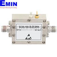 Fairview SLNA-180-38-25-SMA 2.5 dB NF, 6 GHz to 18 GHz, Low Noise Broadband Amplifier with 22 dBm, 38 dB Gain, 30 dBm IP3 and SMA