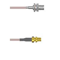 Amphenol Custom Cable Q-0402W0005096i ສາຍສັ້ນ RF BNC-SJB/SMA-SJB G316 96I
