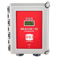 Máy đo khí đơn 1 kênh treo tường RKI Beacon 110 (có báo động đầu ra, tùy chọn khí đo)