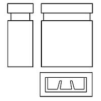 Phụ kiện MINI JUMPER GF 6.0MM LOẠI ĐÓNG MÀU ĐỎ Kobiconn 151-8013-E