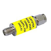 Crystek Corporation CHPFL-0700 ハイパス 700MHz～3GHz 50オーム 7次フィルター