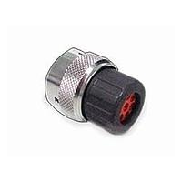 Đầu nối 3 vị trí, Đầu đực, Kích thước vỏ 12, Gioăng silicone, và Nắp cuối với niêm phong dây riêng biệt Amphenol SINE Systems RT06123PNHEC03