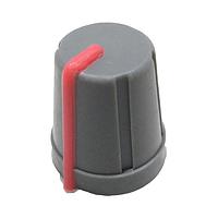 Núm vặn & Vòng xoay SOFT TCH T18 SH GY/RD Eagle Plastic Devices 450-1518