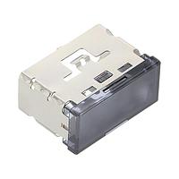 Ống kính phần cứng công tắc màu khói phẳng 17,6x37,6 nhựa trong mờ EAO 03-901.1