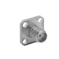 Bulgin RFSMAA4JAAD RF Connectors / Coaxial Connectors SMA Straight Jack 4 Hole Flange RF Connector