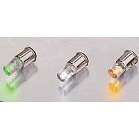 Dialight 586-1105-105F シングルチップベースLED T1 3/4 MIDGT フランジ ブルー 28V P