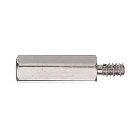 Fascomp FC4538-632-B-5 Hex 1/4 HEX M/F 632 3/4" Brass Nickel
