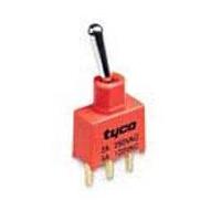 AMP Connectors - TE Connectivity AE107MD1AV2B04 トグルスイッチ ON-OFF-(ON) SPDT バットショート