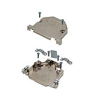 Vỏ bảo vệ D-Sub 15 chân, hai lối vào, vỏ đúc kim loại MH Connectors MHDU45ZK15-K