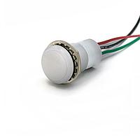 Dialight 657-1415-303F LED Panel Mount Indicators PMI FLAT R/G 10-30VDC