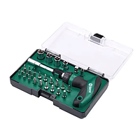 SATA 05493 Rochet螺丝刀和套筒套件 (29 pieces)