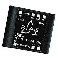 Bias Power BPSX 1-08-00 AC-DCパワーモジュール 1W 8V シングル 85-265V 極端温度