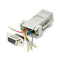 AIM-Cambridge / Cinch Connectivity Solutions 40-9538F ຕົວແປ D-Sub ແລະ ຕົວແປປ່ຽນແບບ D-SUB MOD. ADAP. KIT RJ-45 9-POS. FEMALE