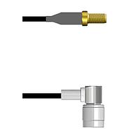 Amphenol Custom Cable Q-2Z04W0008048i RF Cable Assemblies SMA-SJ/TNC-RP RG58 48I