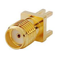Đầu nối PCB SMA Nữ Gắn cạnh PCB RF Solutions CON-SMA-EDGE