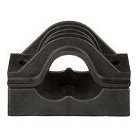 Panduit CCPLTR3139-X Cable Mounting & Accessories Cable Cleat, Polymer, Trefoil Configurat