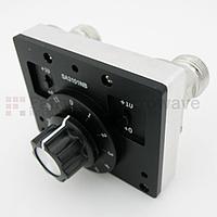 Fairviewmicrowave SA3101NB 0 to 31 dB Step Attenuator With a 1 dB Step N Female Connectors Rated Up To 2.7 GHz and Up to 2 Watts in a Dial Design