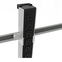 Bộ chuyển đổi gắn dọc thanh nguồn cho giá đỡ Hammond Manufacturing 1584MK1