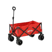 Xe kéo làm vườn, dã ngoại gấp gọn YATO YT-86950 (100 kg, 940 × 580 × 1000 mm)