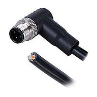 Same Sky (formerly CUI Devices) CDM1273-04D-01MRA-2M -67 Sensor Cables / Actuator Cables Angled,Shielded,D-Code 4PIN ,Screw Copper alloy,PUR 2.0M