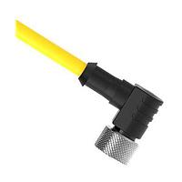 Cáp cảm biến / Cáp chấp hành Bộ dây: Đầu đơn M12; 4 chân thẳng cái mã C; 1,83 m vỏ PVC màu vàng 6x22; Đai ốc kết nối bằng đồng thau mạ niken Banner Engineering MQEAC-406