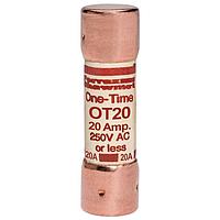 Mersen OT20 파워 퓨즈 퓨즈, 클래스 K5, 범용, 50kA AC/20kA DC, 250VAC/DC, 20A