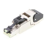 Molex 130047-8010 Connectors FA RJ45 CAT6A 8P MA STR SHLD IPC AWG26