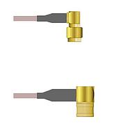 Amphenol Custom Cable Q-3803V000H008i RFケーブルアセンブリ SMA-RP/SMB-RP G142 8I