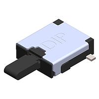 Diptronics TU-DCFQR ສະຫນັບສະຫນູນຕົວສະແດງ SPST 10mA/5VDC ຕັ້ງຕົວ SMD