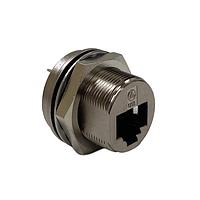 Đầu nối RJ45 Sld mô-đun IP67 CAT6 PC có vỏ bọc cáp Switchcraft ENDP6SPC