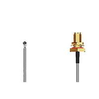 Bộ Dây Cáp RF U.FL2RP-SMA R Mt BHJck, IP68, Dài=100mm, cáp 1.13mm 6GHz GCT (Global Connector Technology) CAB654RF-0100-A-1