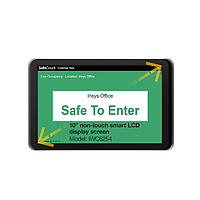 FLUKE IWC6254 SafeCount LCD 디스플레이 화면 (10")