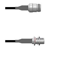 Amphenol Custom Cable Q-1W01X0008007i RF Cable Assemblies N-SJ/N-SJB RG58 7I