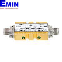 Fairview FMAM9002 1.75 dB NF Low Noise Amplifier Operating From 5 GHz to 9 GHz with 22.5 dB Gain, 16.7 dBm Psat and SMA