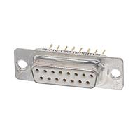 Cinch DA15STF179 Receptacle DSUB 15F WW2 GF TIN