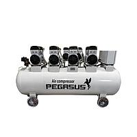 KOCU TM-OF1100x4-300L オイルフリーエアコンプレッサー -  Muffler 6HP