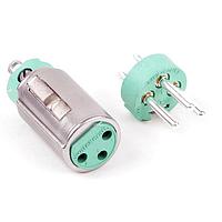 Switchcraft QG3M コネクタ 3P オス インサート STD ラッチロック