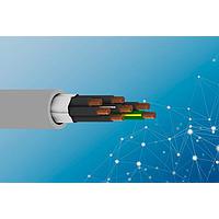 Dây điều khiển và tự động hóa 16 AWG 7 lõi 600V không có lớp chắn PVC, cuộn 100 ft - Màu xám Alpha Wire 901607 SL005