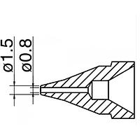 HAKKO N61-02 Nozzle ປະເພດ SS