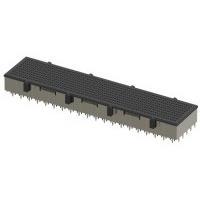 AMP Connectors - TE Connectivity 2102248-4 High Speed / Modular Connectors Fortis Zd 3PR EMI Assy BP Dif 93/7