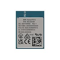 Mô-đun Không dây, Sona IF513, 1216, Đa Ăng-ten, Chân Dấu Vết, Băng Cắt Ezurio 453-00194C