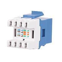 Belden AX104193-B24 Modular CAT6+ JACK KCONN BLUE