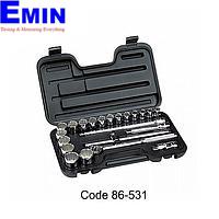Stanley 86-531  -  22個1/2ドライブ12PTメトリックソケットセット
