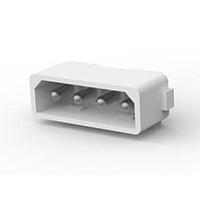 AMP Connectors - TE Connectivity 1586627-1 Headers 4P HEADER VERTICAL W/DRAIN HOLES