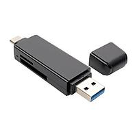 USB 3.1, USB Type-C sang Micro SD, Đầu đọc thẻ SD USB C/USB A SD/MSD Tripp Lite U452-000-SD-A