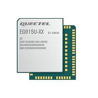 Bluetooth, LTE Cat 1, WiFi hỗ trợ đám mây, LTE Cat 1 + 2G, 8M, không có GNSS, có BLE, có quét Wi-Fi Quectel EG915UEUAB-N05-SNNSA*IOT