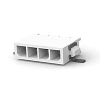 AMP Connectors - TE Connectivity 2029104-4 Headers RECPT 4 POS NATURAL
