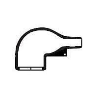 Raychem - TE Connectivity 222K121-3-0 Molded Boot, Circular, 90 Deg 222K121-3-0