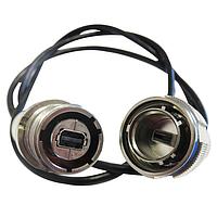 Amphenol Socapex MDPFTV7BZNF312 ミニディスプレイポート ミニディスプレイポート TV 38999 レッド フランジ B