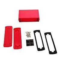 Vỏ PCB Vỏ Nhôm Đùn Màu Đỏ Có Nắp Nhựa (1.4 X 4.5 X 2.7 In) Bud Industries EXN-23353-RDP